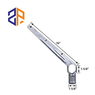 chain link fence post barb arm, chain link fence post barb arm